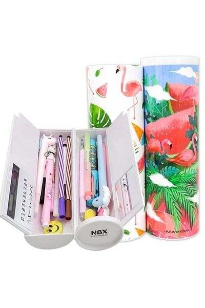 SERİN Multifunctional Cylinder Pencil Case