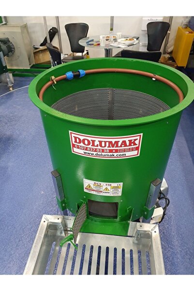 Dolumak Dcs110 230lt.Ceviz Soyma Makinesi Krom Rende