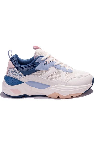 Kinetix حذاء رياضي نسائي كاجوال من Foxy Tx Ecru Blue لتقويم العظام