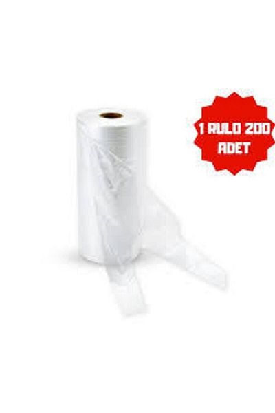 Ensar Roll Transparent Bag 1 Roll 200 Pieces