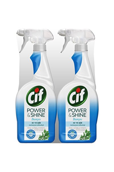 Cif Sprey Power&Shıne Banyo 750 Ml x 2 Adet
