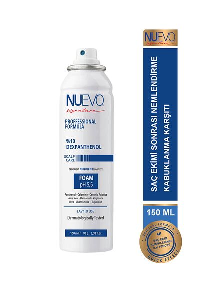 Nuevo Signature 10% Panthenol Foam After Hair Transplant 150 ml