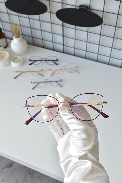 LOOKUP Blue Light Protection Glasses - Screw Glasses, Changeable Optical, Anti Blue Light Screen