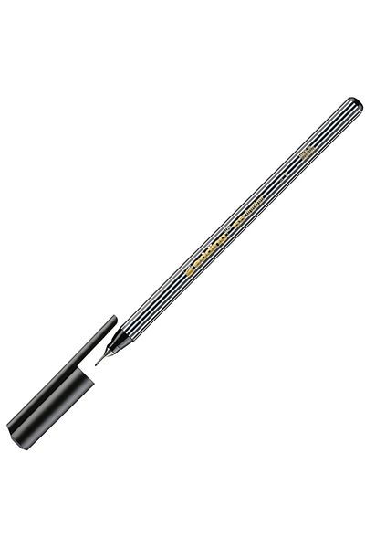 Edding Black Felt Tip Pen - 0.4 Mm 55-10-pkt