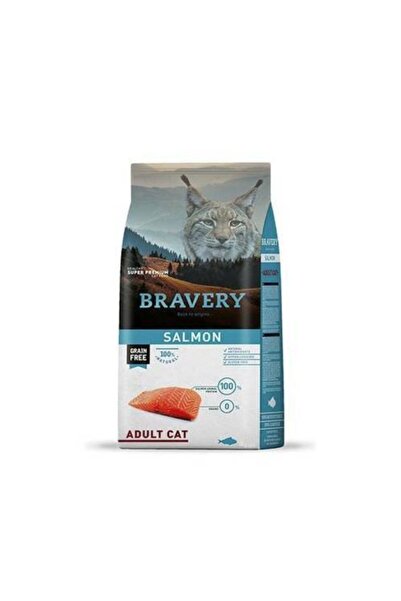 Bravery Tahılsız Kedi Maması Somonlu 2 Kg