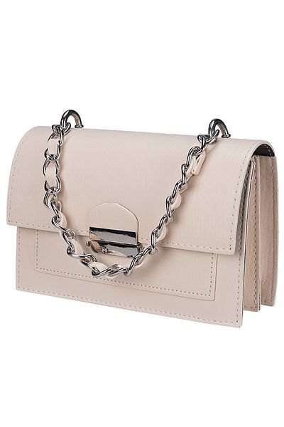 Bagmori Cream Multi-Compartment Women's Bag with Shoulder Strap