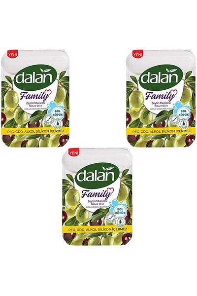 Dalan Beauty Soap 4 X 75 Gr Olive Miracle X 3 Pack