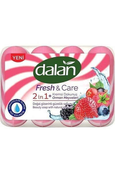 Dalan Beauty Soap Fresh Care Forest Fruits 4 X 90ml X 4 Pack