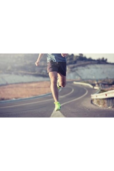 VİE ENDURANCE Unisex Siyah Koşu Çorabı