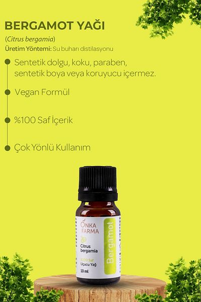 OnkaFarma Onka Farma - 100% Pure Bergamot Essential Oil 10 ml