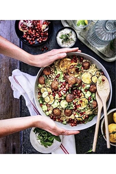 IKEA 25 cm Mıxa Wooden Serving Spoon