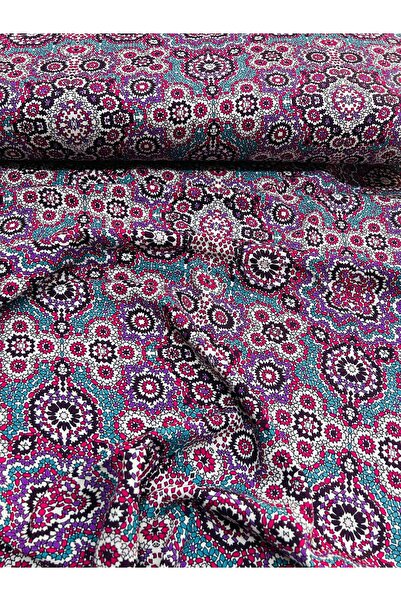 Güleryüz قماش فيسكوز منقوش بعرض 3 أمتار - قسيمة أصلية V2