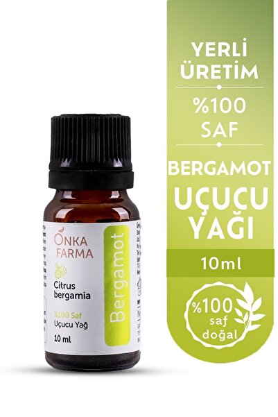 OnkaFarma Onka Farma Bergamot Yağı - %100 Saf Bergamot Uçucu Yağı - 10 ml