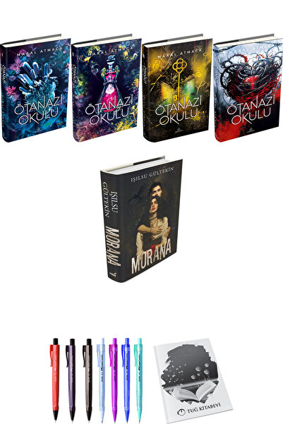 İndigo Kitap Ötanazi Okulu 4lü Set Ciltli ve Morana Ciltli Işılsu Gültekin + ...