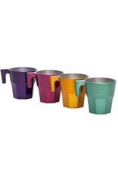 Paşabahçe Casablanca Tropic 4-Pack Espresso Coffee Cup