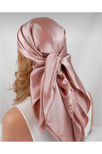 unique-g fashion accesories Silky Satin Head Scarf Large Square Silky Headband Satin Hair Wrap Scarf