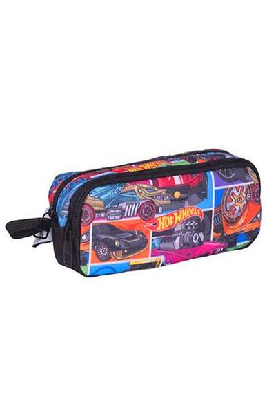 WİGGLE Geantă pentru stilouri Hot Wheels 2602 - Compartiment dublu
