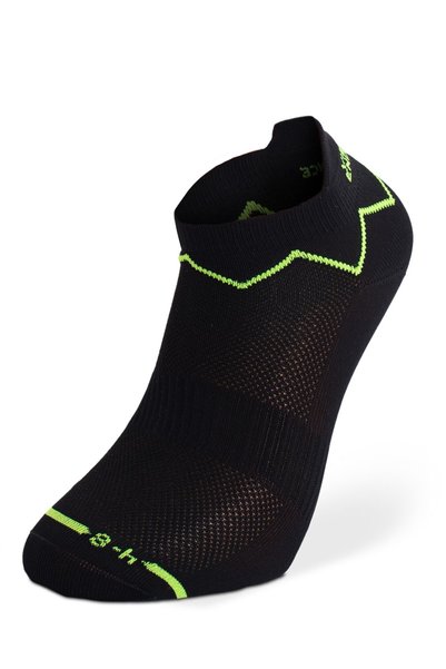 VİE ENDURANCE Unisex Siyah Koşu Çorabı