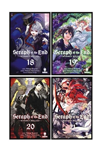 Kurukafa Yayınları Seraph Of The End Kıyamet Meleği 18-19-20 Ve 21.inci Kitap...