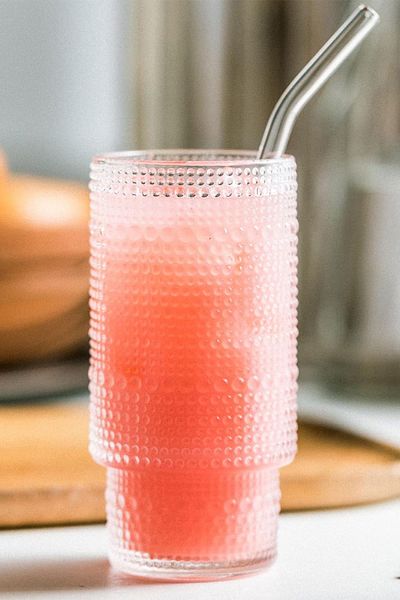 GİLLİ STORE Bead Shaped Cup Origami Transparent Cocktail Cup 320ml 1 Piece