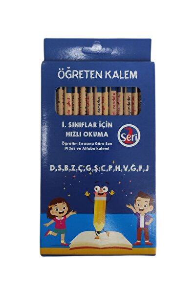 hepenuygun 1. Sınıflar Için Hızlı Okuma Öğreten Kalem 2. Seri - Son 14 Ses 15...