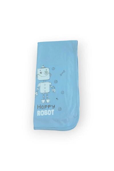 Wogi Happy Robot Battaniye