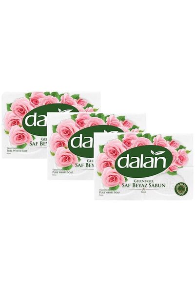 Dalan Bath Soap Pure Soap Rose 3 X 600 Gr