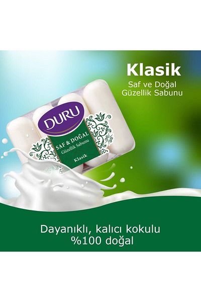 Duru Pure & Natural Source Classic 8 Pieces Beauty Soap 2x280gr