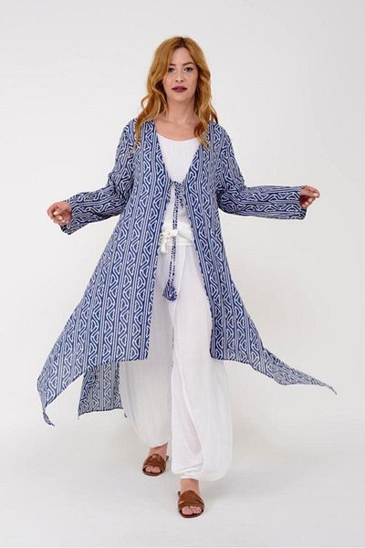 Rabiossa Kimono de damă cu model asimetric
