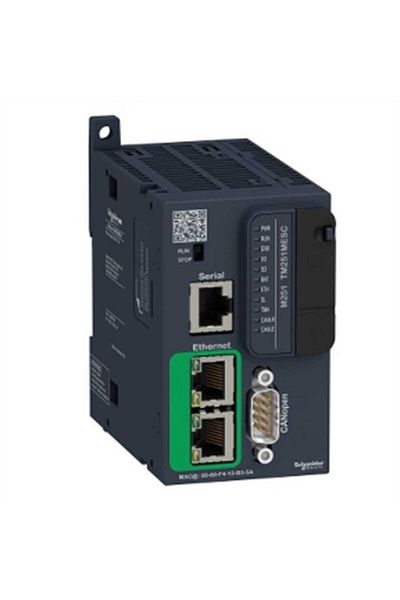 Schneider Electric Schneider M251 PLC Ethernet Can - Tm251mesc Model