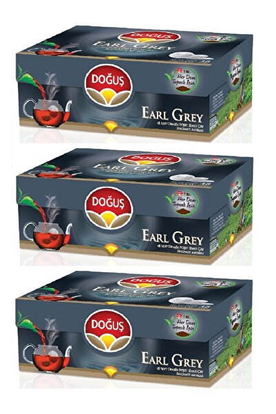 Doğuş إبريق شاي إيرل جراي 48 لتر 153 جرام × 3 قطع