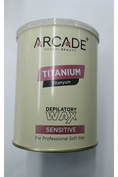 Arcade Konserve Ağda Pudralı 800 G Titanyum