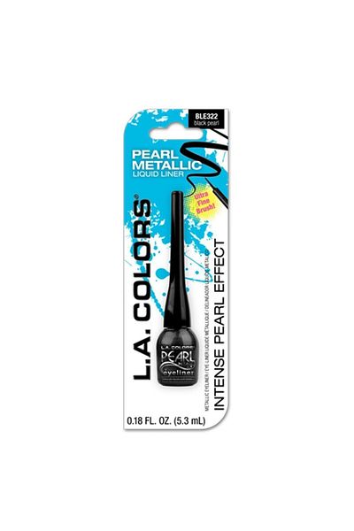 L.A Colors La Colors Pearl Metallic Eyeliner - Black Pearl