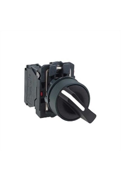 Schneider Electric Schneider Xb5ad33 Black Plastic Latch Button - 2na 2-0-1 Open-Close Permanent