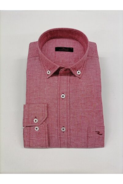 rasstmen KLASİK BOL RAHAT KESİM TEK CEPLİ UZUN KOLLU