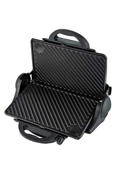 AWOX Orion Tost Ve Izgara Makinesi 180° Açılabilir 1800w Siyah