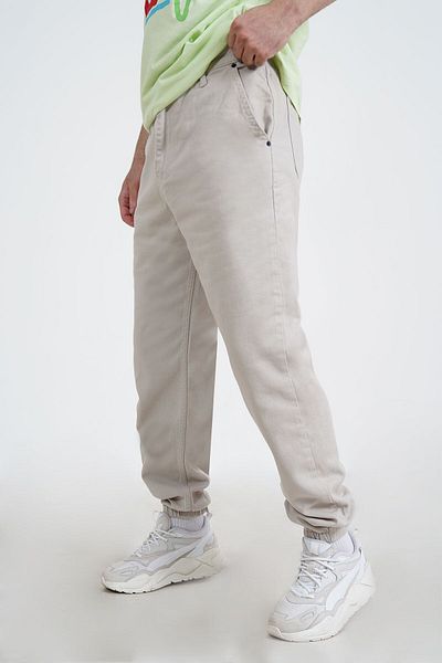 DİFRANSEL Παντελόνι Jogger Stone με Velcro