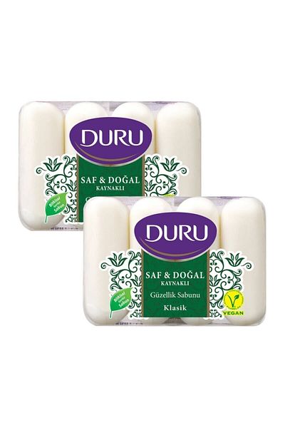 Duru Pure & Natural Source Classic 8 Pieces Beauty Soap 2x280gr