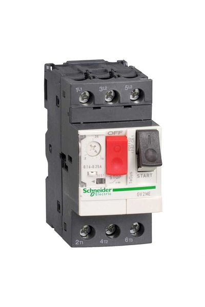 Schneider Electric Schneider Gv2me07 - Motor Protection Switch 1.6-2,5a