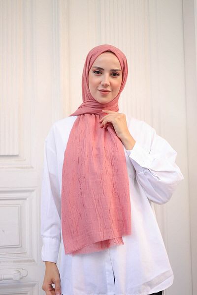 shalby Μπαμπού Crash Shawl Rose Pink