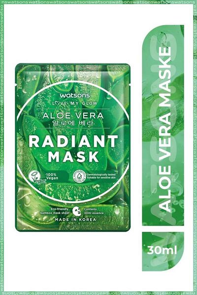Watsons Aloe Vera Fruity Radiant Mask - 3 Pieces