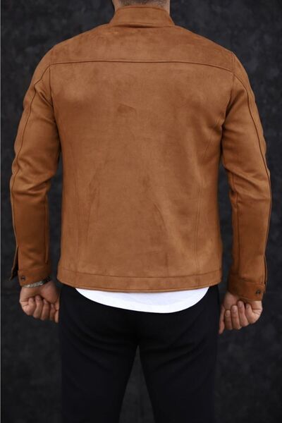 BASEL.CO Мъжко светлокафяво пролетно яке