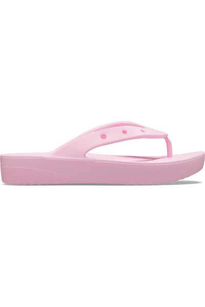 Crocs شبشب نسائي كلاسيكي ذو نعل سميك207714-6s0 فلامنغو