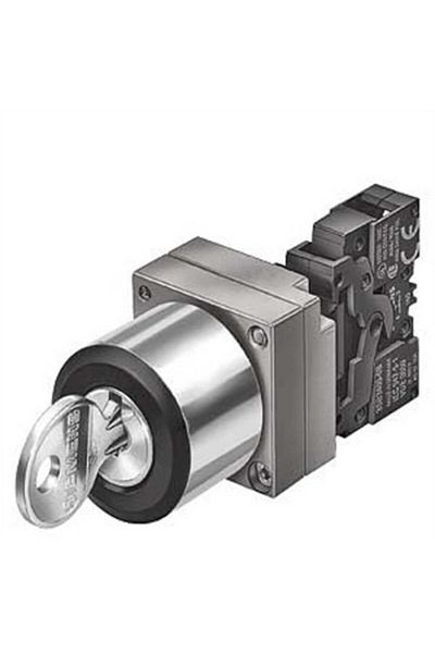 Siemens 3sb3602 4ad11 3sb3 Metal Serial 22mm Locked Latch Button Permanent 10a 0 1 Position 1no