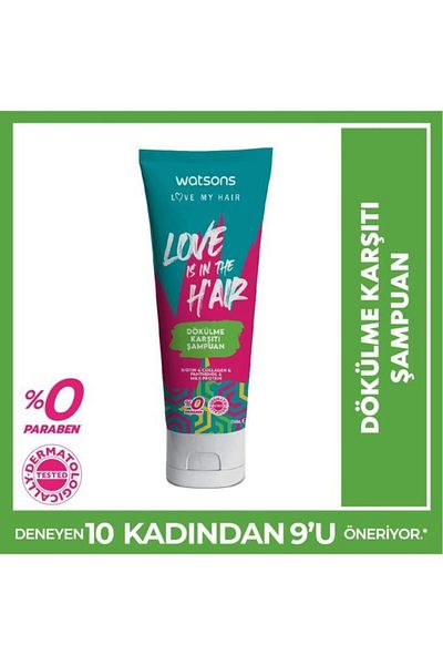 Watsons Be in Love Anti-Spill Shampoo - 250 ml