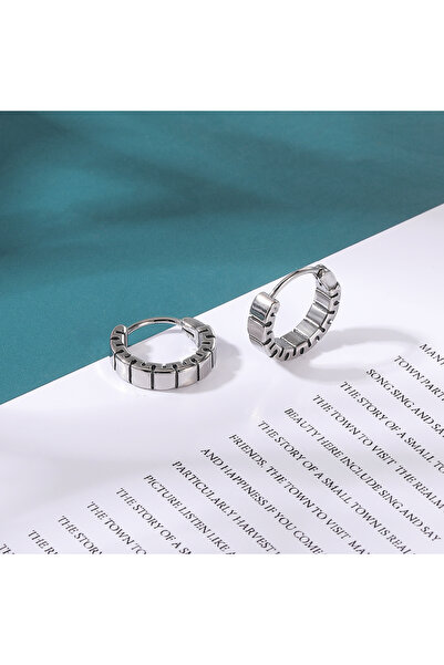 Viking أقراط من الفولاذ المقاوم للصدأ والتشويه 316L - طراز كاجوال، تصميم مخصص