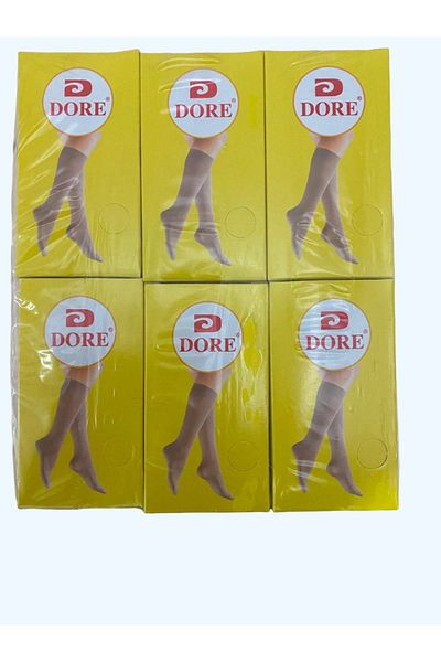 Dore 40 Denier Knee-High Women's Socks 6-Pack