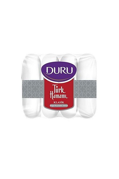Duru Turkish Bath Classic Natural Source 8 Pieces Soap 4x50gr x 2 Packs