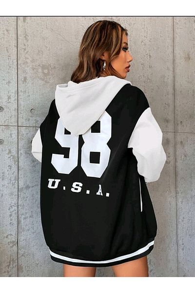 Cardee Carde Oversize New Season College Jacket