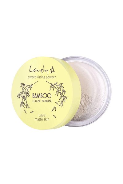 Lovely Clear Bamboo Powder - Finished and Loose Powder Matte, Bena Lovely